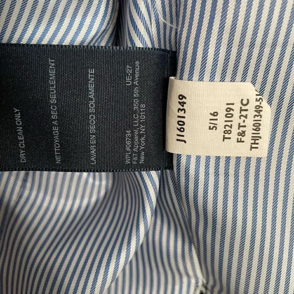 Tommy Hilfiger Boys Sportcoat 8 Navy Two Button Church Holiday Uniform Preppy
